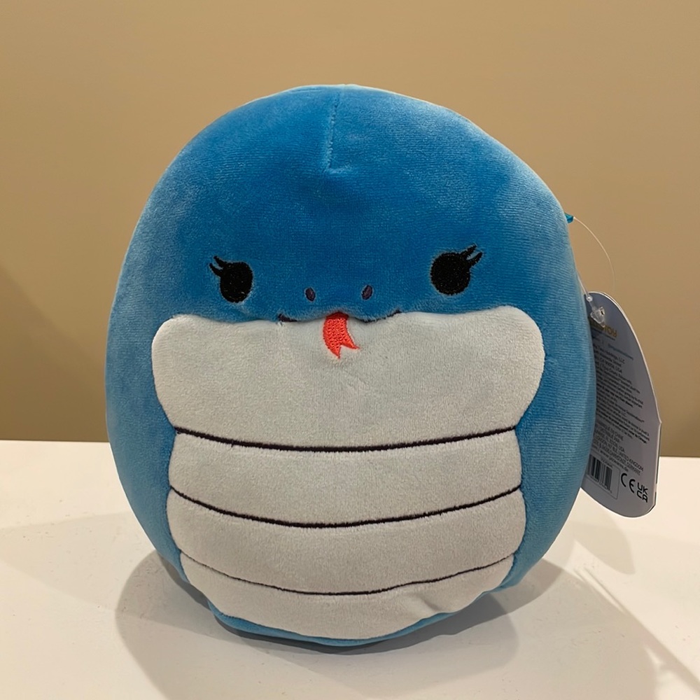 NWT 7.5” Vermicelli the Snake Squishmallow from the Cottagecore Squad